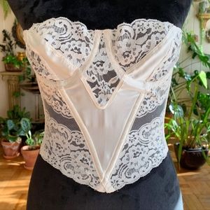 Christian Dior vintage corset bustier